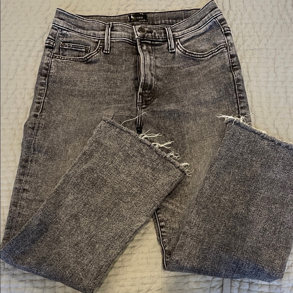 MOTHER Black denim jeans